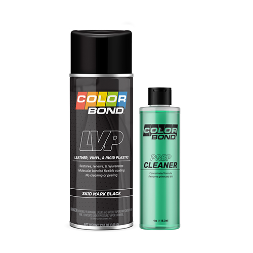 Ford Black LVP Leather, Vinyl and Hard Plastic Refinisher Spray