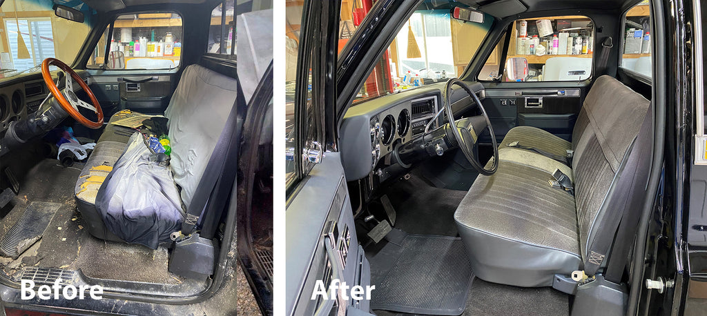 Auto Trim Paint Used to Restore GM Square Body – Colorbond Paint
