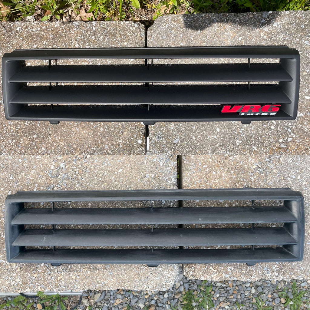 Black Trim Restorer Makes This VW Corrado Grille Look New! – Colorbond Paint