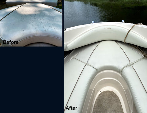 How to Remove Mildew Stains From Vinyl Boat Seats