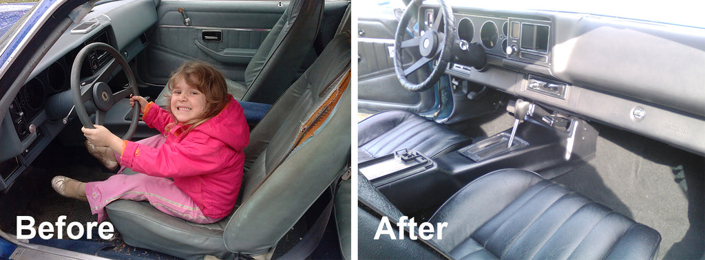 Car Interior Restoration - Upholstery Paint Changes '79 Camaro – Colorbond Paint