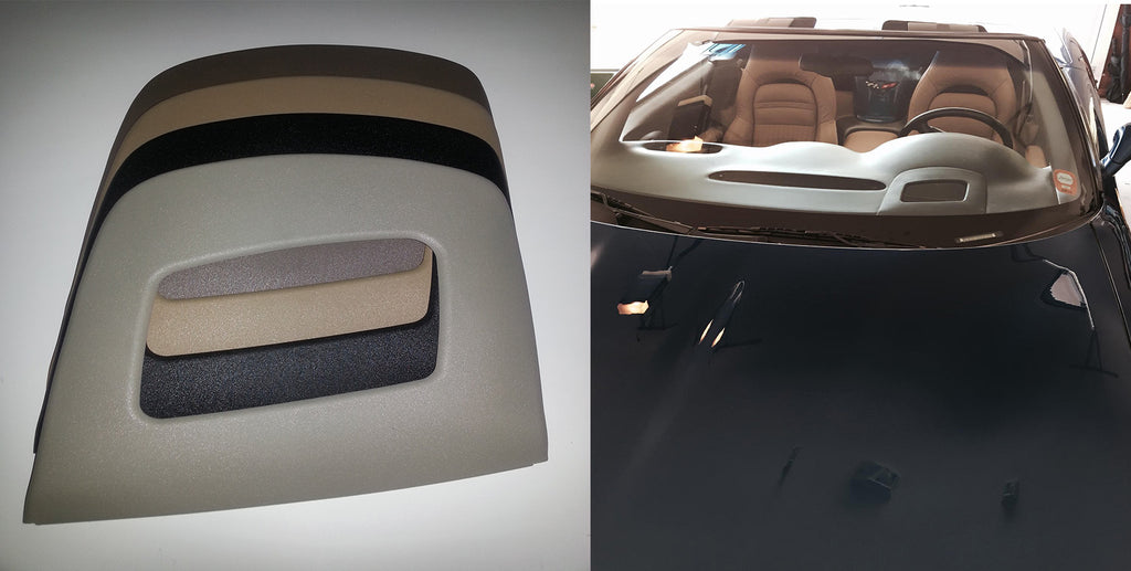 Corvette Plastic Trim Paint Used to Produce C5 HUD Bezels