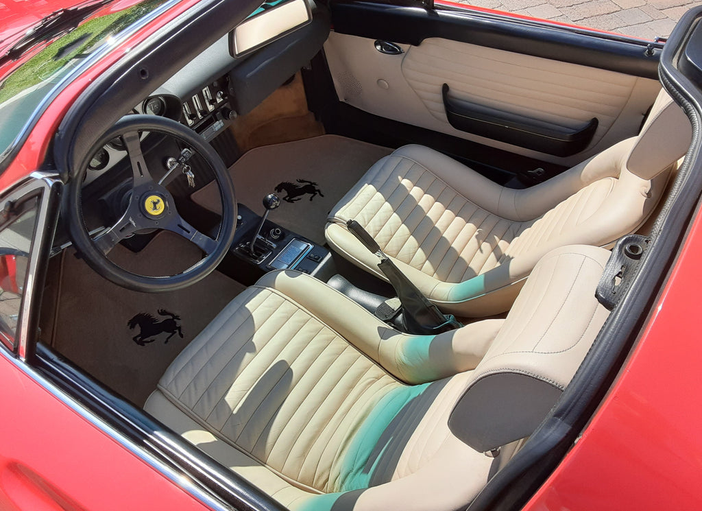 Ferrari Upholstery Paint Used to Restore Ferrari Dino Interior – Colorbond Paint