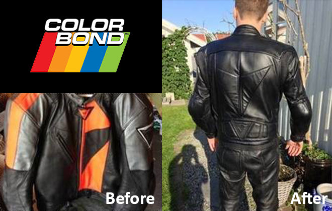 How To: Paint a Black Leather Coat 