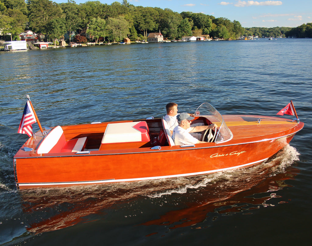 1960 Chris Craft 17' Sportsman Restoration – Colorbond Paint