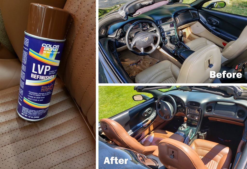 Colorbond LVP Refinisher - Car interior paint for seats