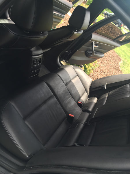 How to: Dye Leather BMW Seats (Grey to Black Conversion!) 