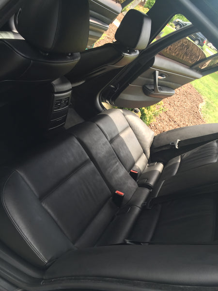 BMW Interior After - Black