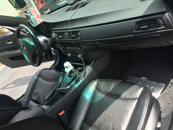 BMW Interior After - Black